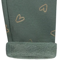 Legging contrecollé en sherpa imprimé pour fille