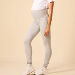 Legging de grossesse à bandeau haut uni