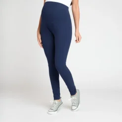 Legging de grossesse à bandeau haut uni