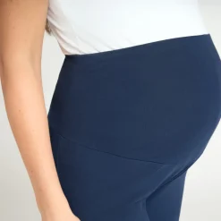 Legging de grossesse à bandeau haut uni