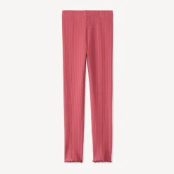 Legging effet côtelé avec nœud pour fille