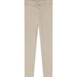 Legging en tricot effet côtelé pour fille