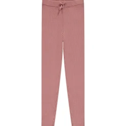 Legging en tricot effet côtelé pour fille