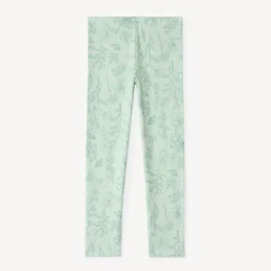 Legging fille imprimé fleurs