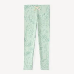Legging fille imprimé fleurs