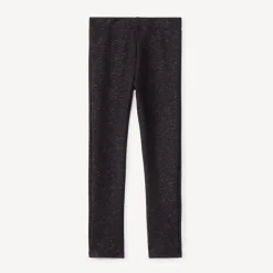 Legging milano à lurex avec rivets cœur pour fille