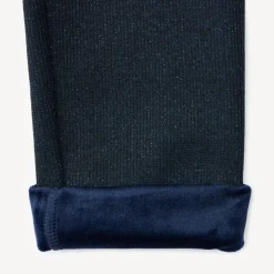 Legging scintillant doublé velours pour fille
