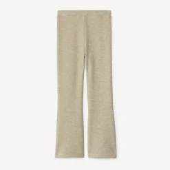 Legging évasé effet côtelé uni pour fille