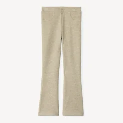 Legging évasé effet côtelé uni pour fille