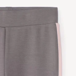 Legging évasé en scuba à bandes pour fille