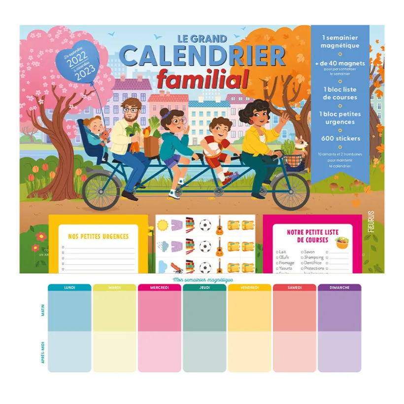 Le grand calendrier familial 2022-2023