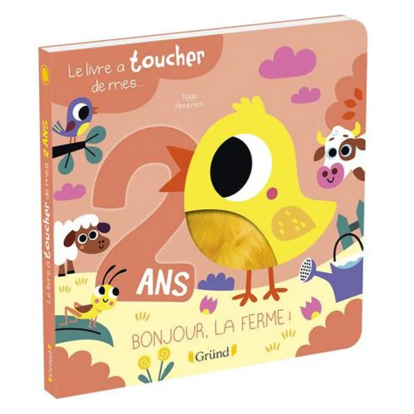 Le livre à toucher de mes 2 ans