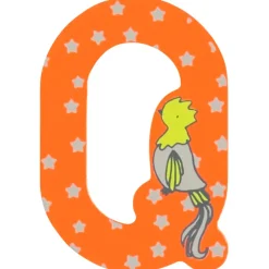 Lettre en bois Q