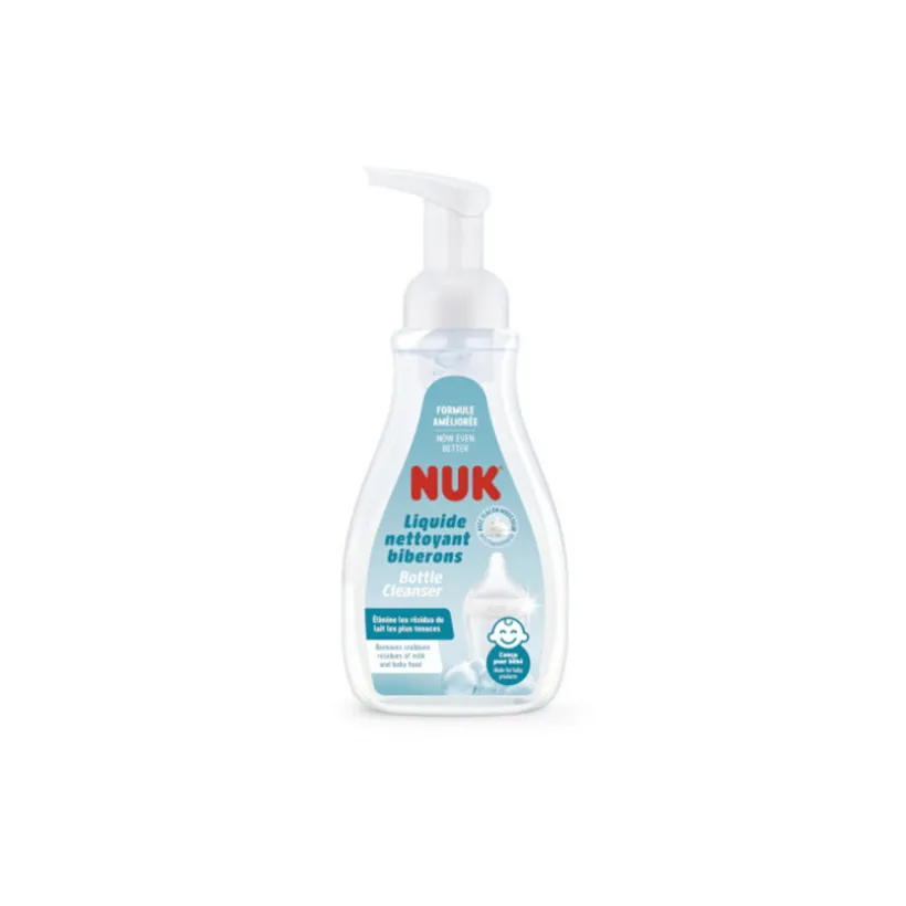 Liquide vaisselle nettoyant spécial biberon avec flacon mousseur 380 ml