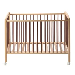 Lit avec roulettes 70 x 140 cm Arthur vieux rose