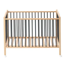 Lit avec roulettes 70 x 140 cm Arthur anthracite