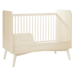 Lit à barreaux Cameron 60 x 120 cm avec barrière amovible