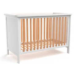 Lit bébé à barreaux Maidstone 60x120 cm