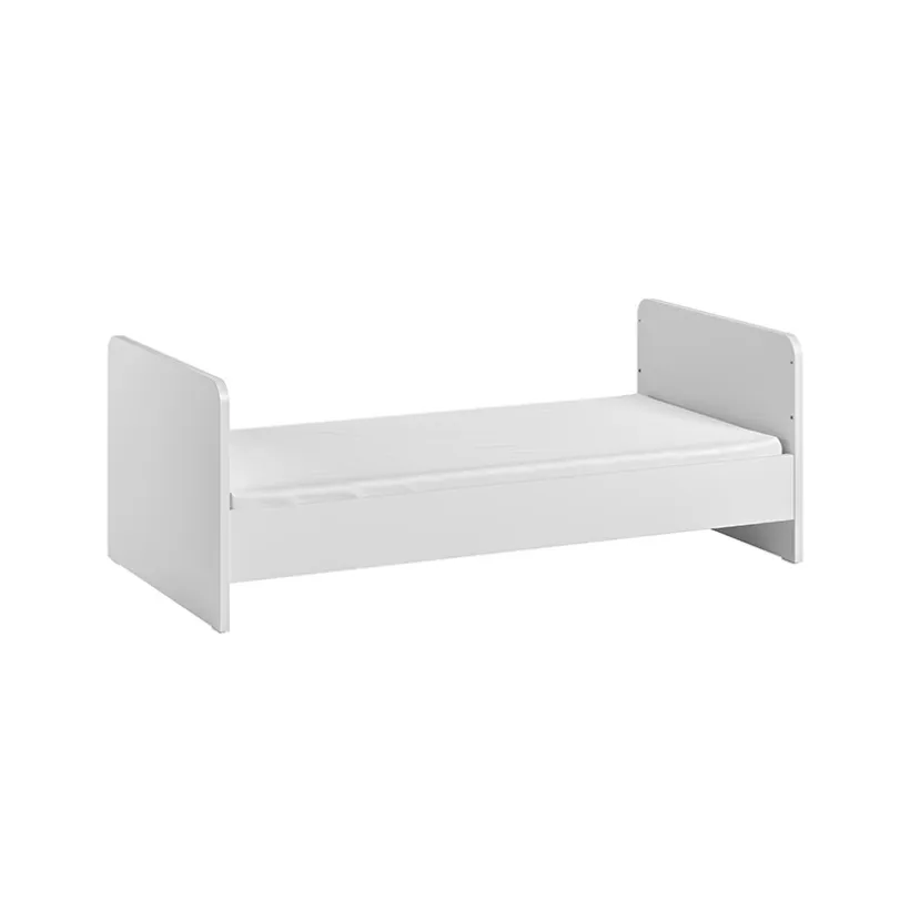 Lit bébé évolutif 70 x 140 cm Ova blanc