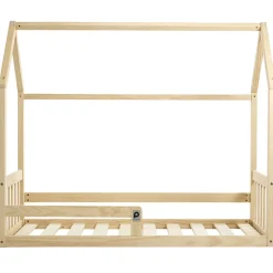 Lit cabane Premissori 70 x 140 cm en bois de pin
