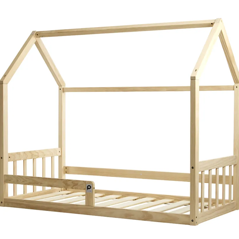 Lit cabane Premissori 70 x 140 cm en bois de pin