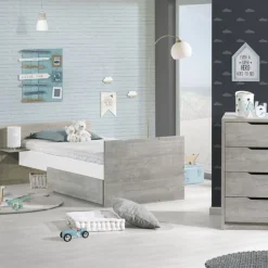 Lit combiné évolutif 120 x 60 cm - Loft Bois
