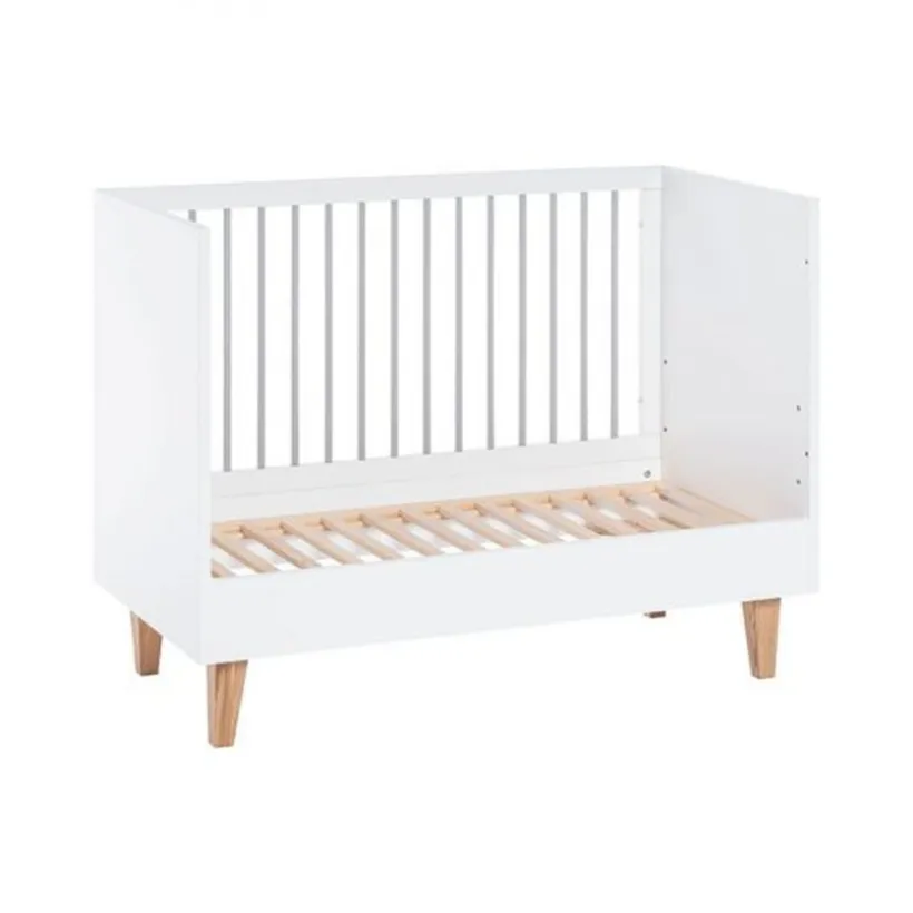 Lit Concept 60 x 120 cm - Blanc / Gris