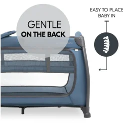 Lit de voyage & matelas à langer Play N Relax Center dark blue