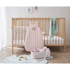 Lit en bois Tiny 60x120cm - Vernis