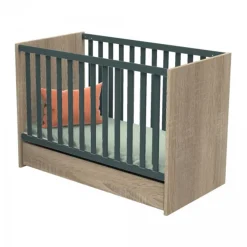 Lit Nova 60 x 120 cm - Gris Volcan