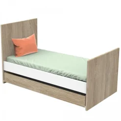 Little Big Bed Nova 70 x 140 cm - Blanc Lin