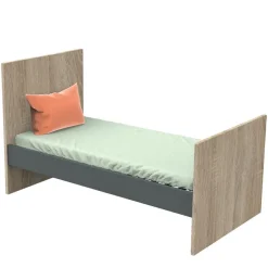 Little Big Bed Nova 70 x 140 cm - Gris Volcan