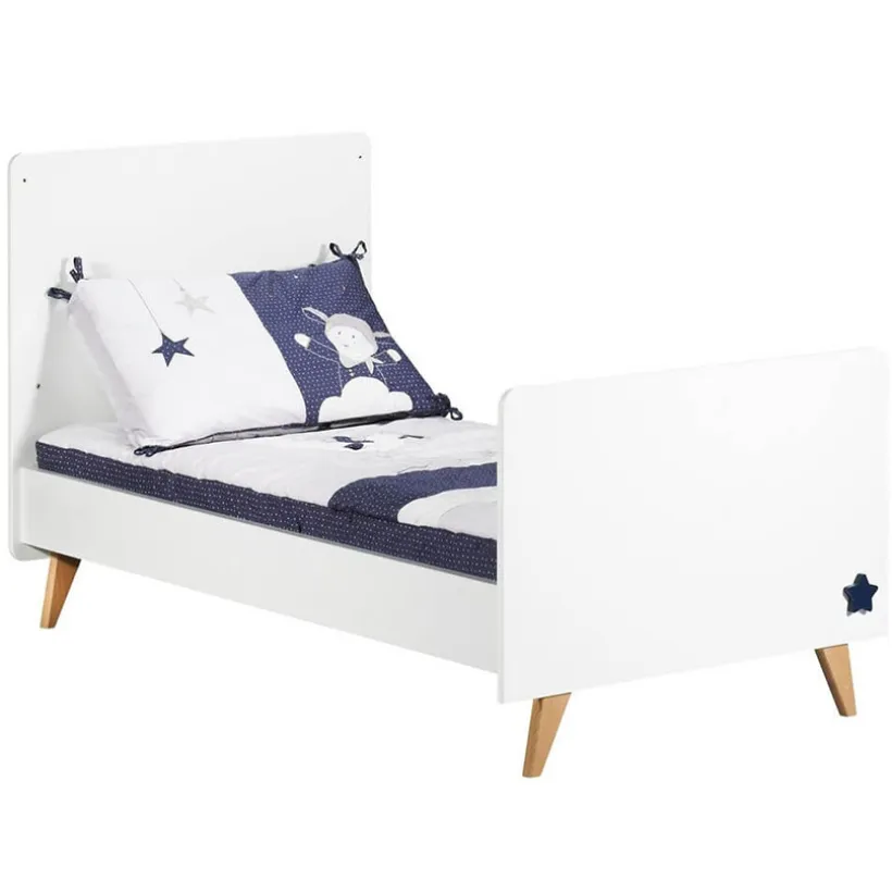Little Big Bed Oslo 70 x 140 cm - Blanc
