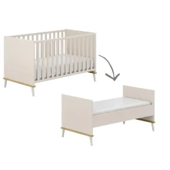 Lit transformable Hazel Cashmere Beige 70x140 cm