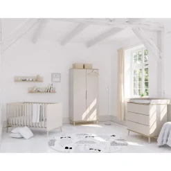 Lit transformable Hazel Cashmere Beige 70x140 cm