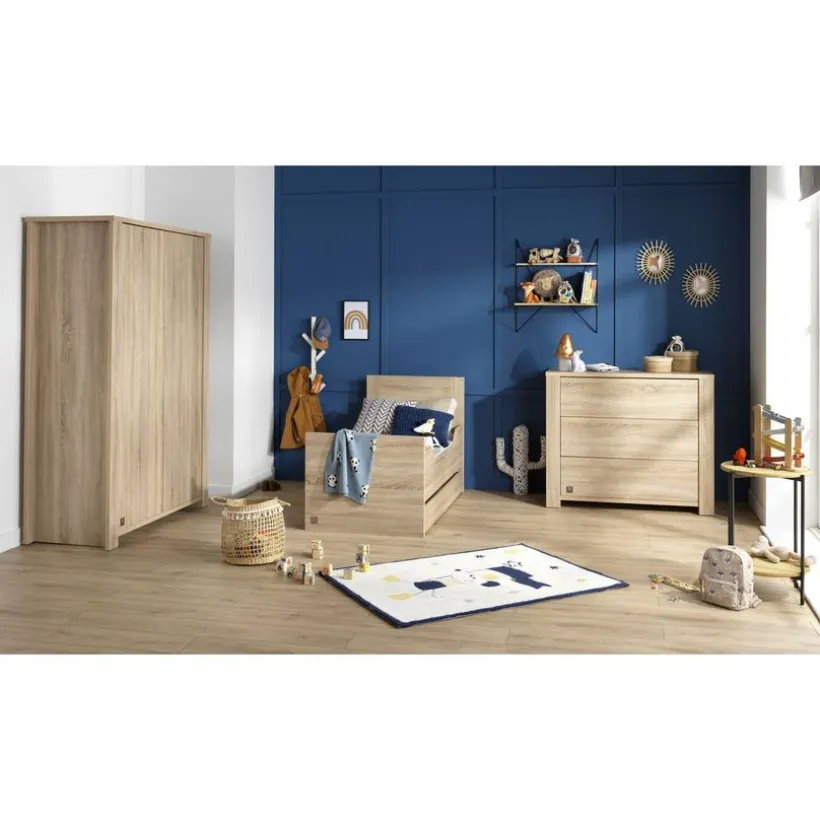 Lit transformable Little Big Bed 70x140 cm Antonin - Bois