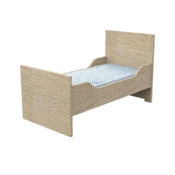 Lit transformable Little Big Bed 70x140 cm Antonin - Bois