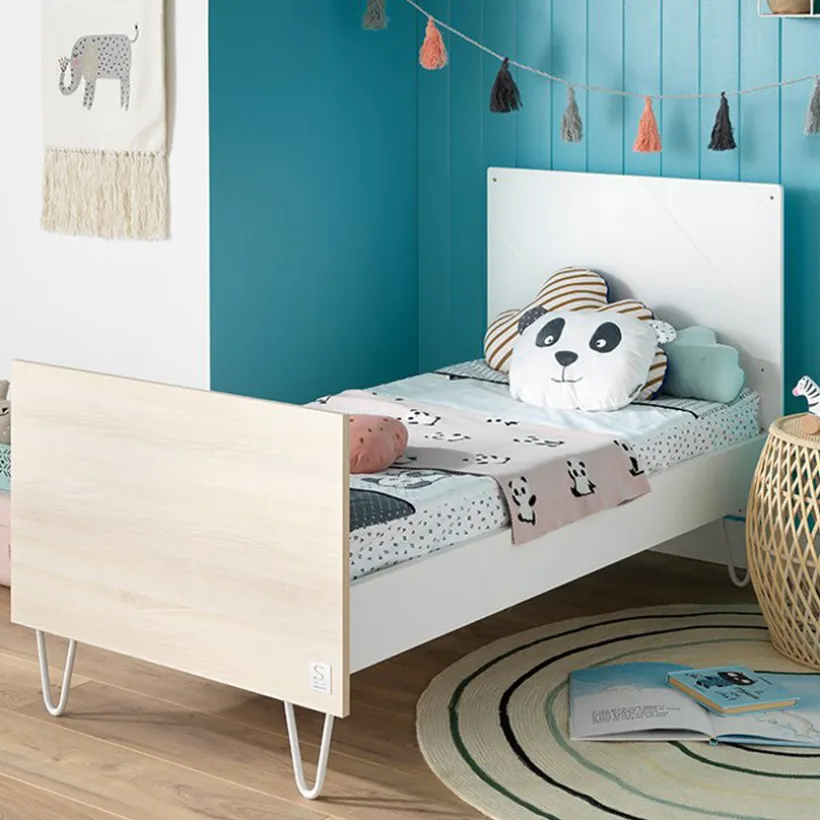 Lit transformable Little Big Bed 140x70cm - Happy