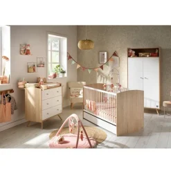 Lit évolutif Little Big Bed access 70 x 140 cm - Bois/Blanc