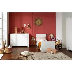 Lit 70 x 140 Little Big Bed Loft - Blanc