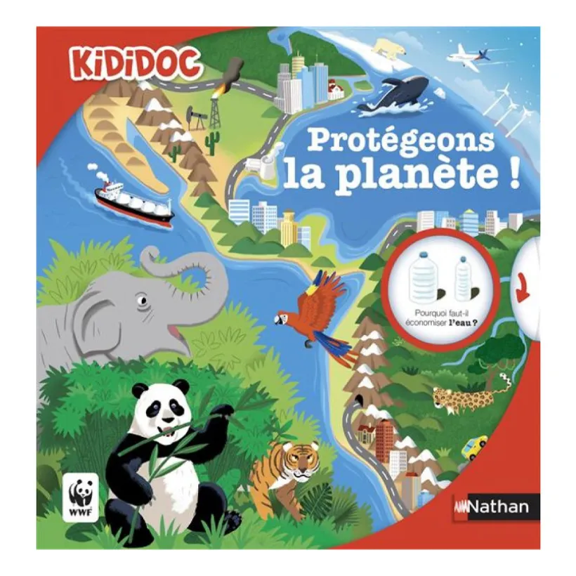 Livre animé Kididoc Protégeons la Planète