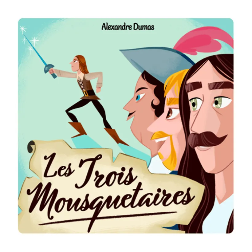 Livre audio pour Fabrique à Histoires "Les Trois Mousquetaires"