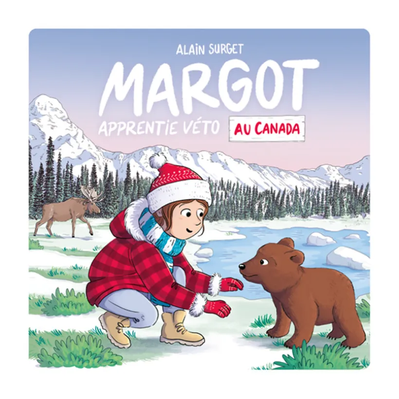 Livre audio pour Fabrique à Histoires "Margot, apprentie véto au Canada"