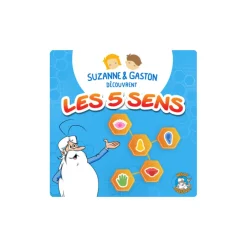 Livre audio - Suzanne et Gaston découvrent les 5 sens