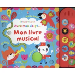 Livre " Avec mon doigt, mon livre musical"