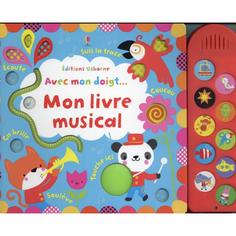 Livre " Avec mon doigt, mon livre musical"