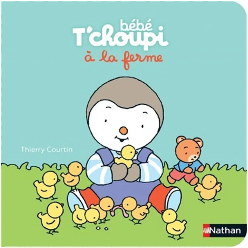 Livre Bébé T'choupi à la ferme