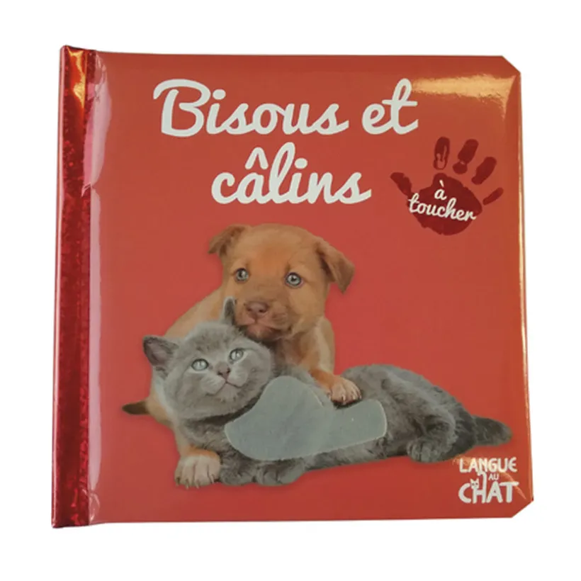 Livre Bébé touche-à-tout - Bisous et câlins