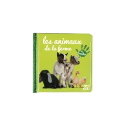 Livre bébé touche à tout - Les animaux de la ferme