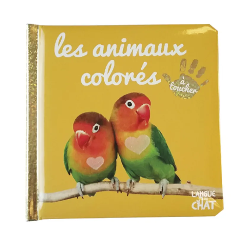 Livre Bébé touche-à-tout - Les animaux colorés
